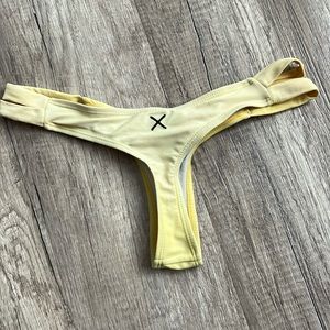 Boutine LA Thong Bikini Bottom in Yellow